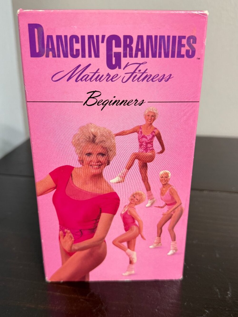 Dancin' Grannies Mature Fitness Beginners 1991 VHS Tape Exercise Video Gag Gift
